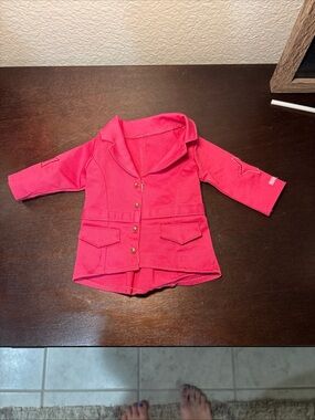 American Girl Truly Me Doll Pretty Pink Riding Outfit Jacket 2014